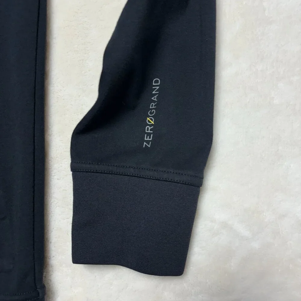 Cole Haan ZeroGrand Mens Jacket‎ Sz Small Black Soft Shell Waterproof Breathable